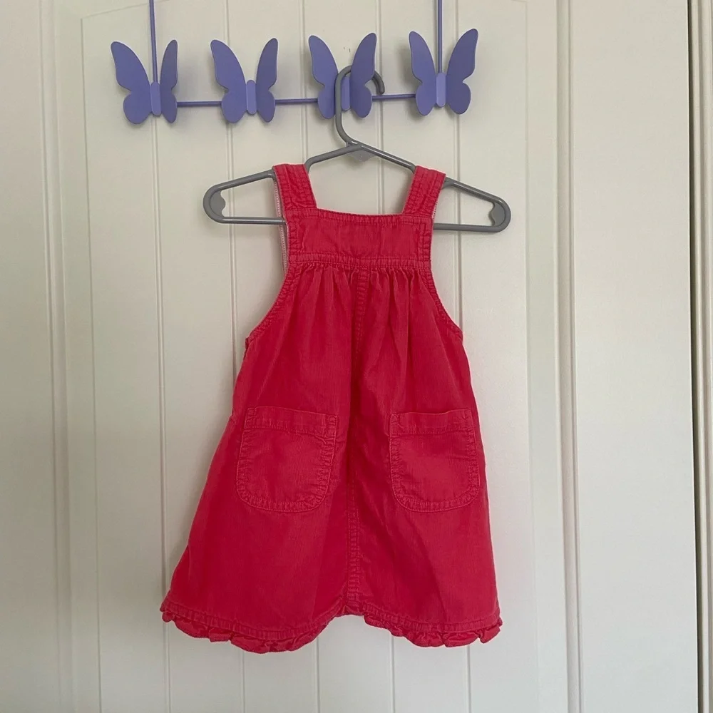 EUC | Ralph Lauren baby girl’s corduroy‎ jumper dress — 18 months